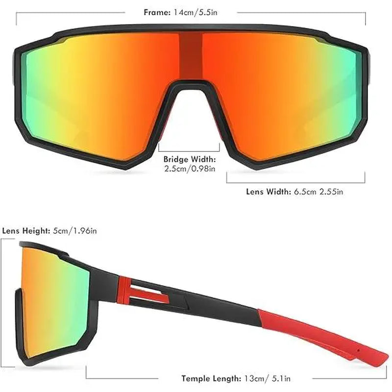 Youth Baseball Sunglasses for Boys Girls Age Frame Kids Sport Sunglasses for Softball Cycling Baseball Golf